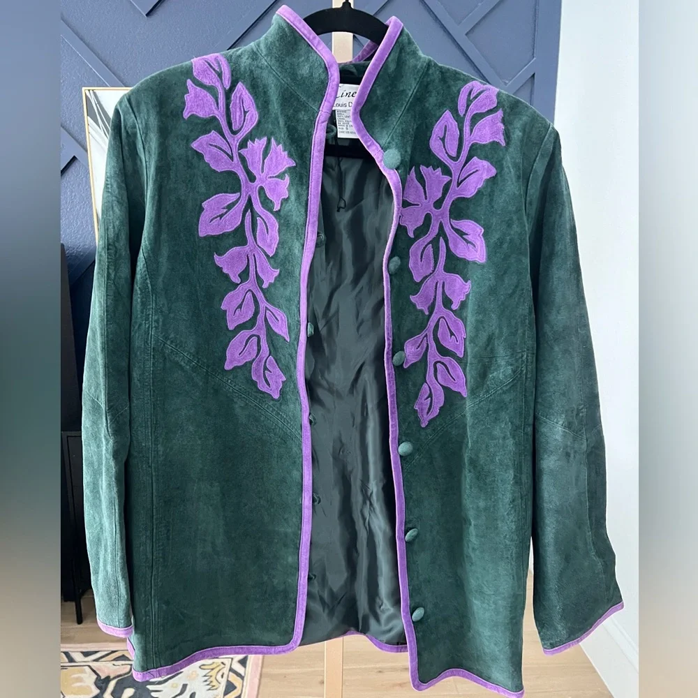 LINEA Suede Jacket – Size Small – Excellent Condition